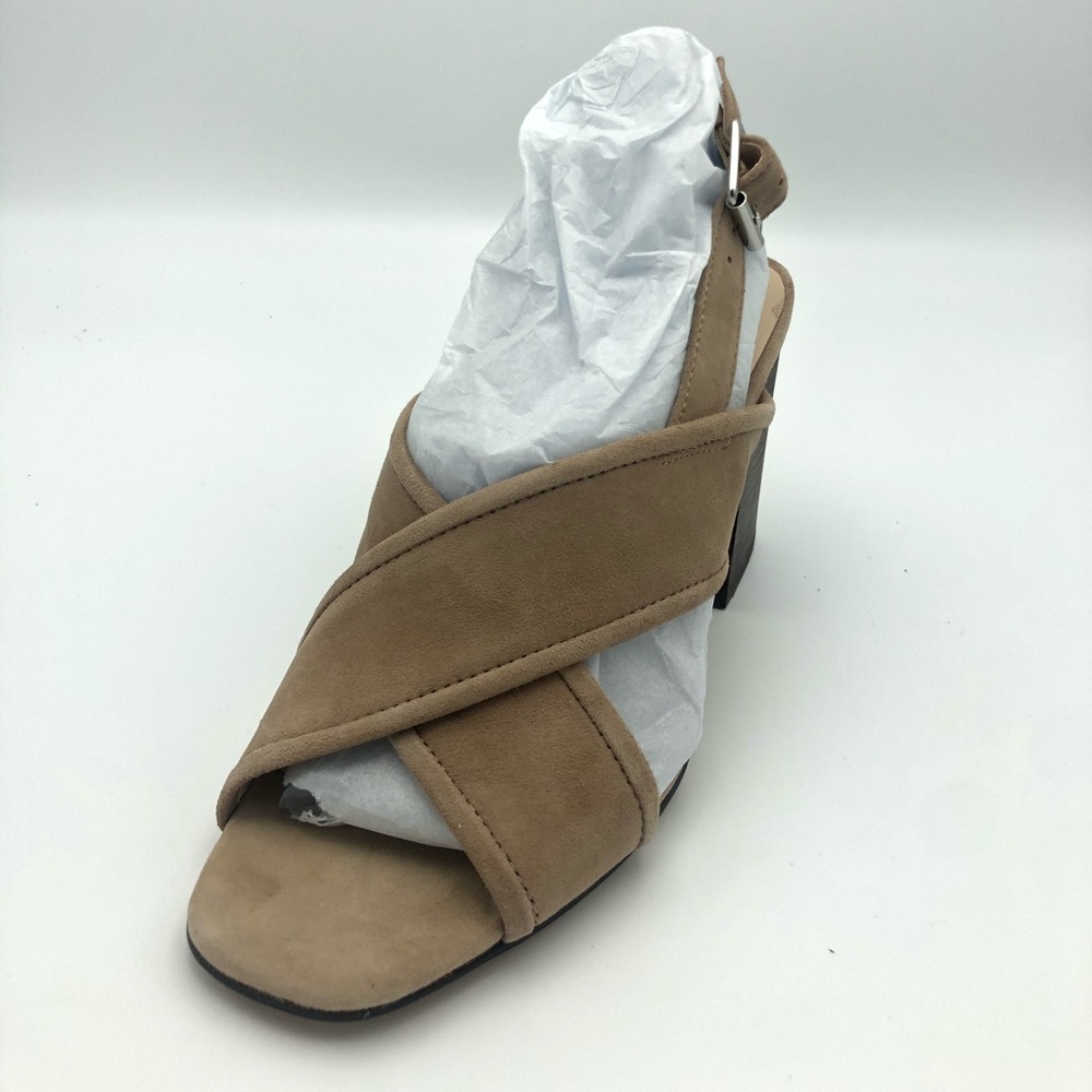 Sole Society Joree Flare Heel Cross Sandal BNIB